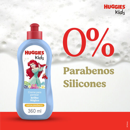 Creme para Pentear Huggies Kids Brilho Mágico - 360ml